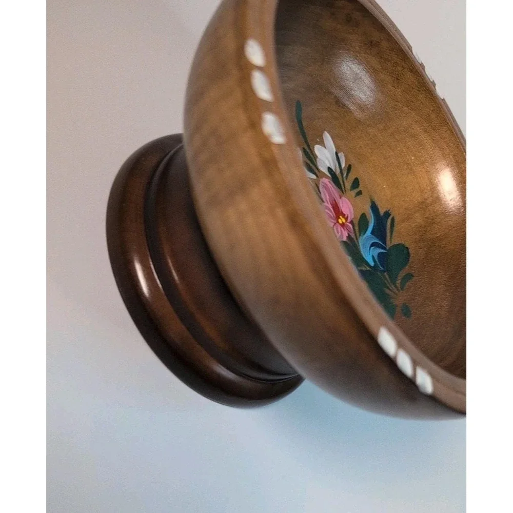 Vintage Swiss Hand Painted Reuge Music Box - Lucerne Works.‎ 6.5